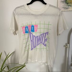 american eagle david bowie t-shirt